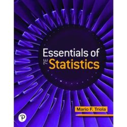 Essentials of statistics by mario triola