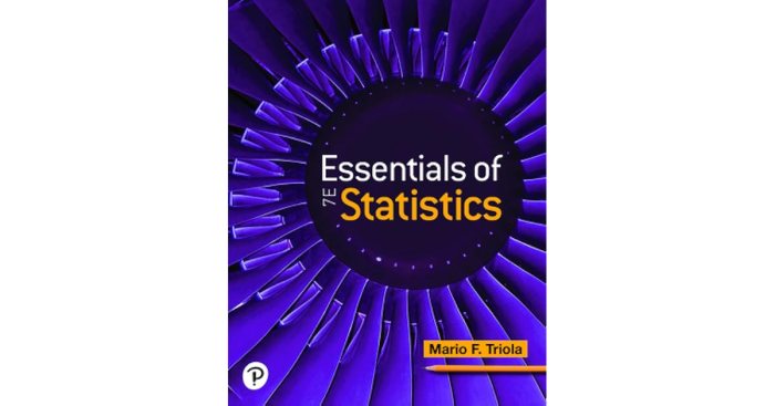 Essentials of statistics by mario triola