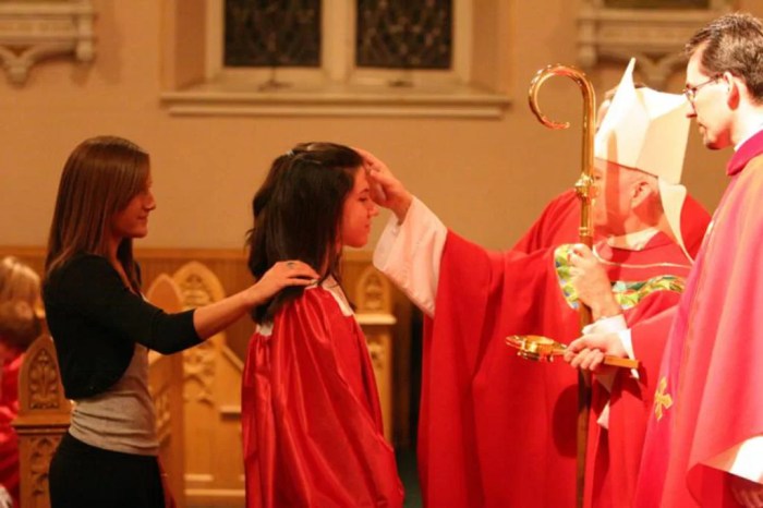 Rite of confirmation roman catholic