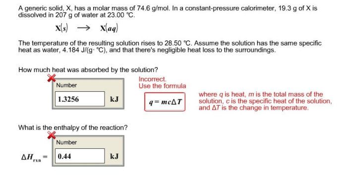 Molar mass calculate been