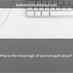 The moral logic of survivor guilt summary