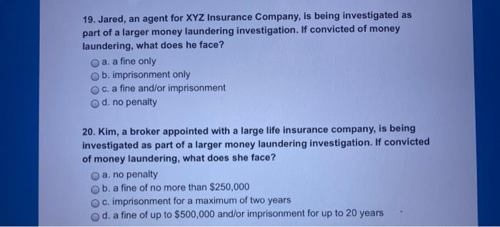 Xyz insurance company gives direct authority